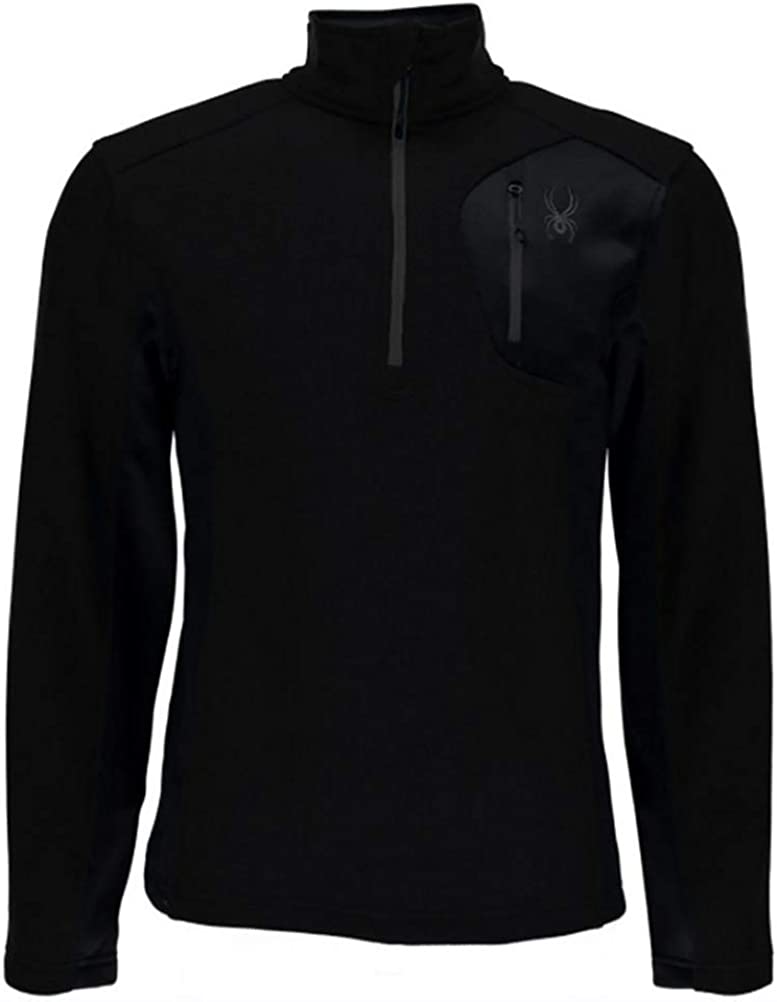 SPYDER Men’s Bandit Half-Zip Stryke Fleece Pullover Jacket for Winter Sports