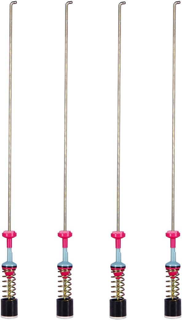 Upgrade DC97-05280W Washer Suspension Rod Compatible for Samsung Washer Mame Assy Damper PS11719937 AP5966911 Replaces DC97-16350E DC97-16350C DC97-16350D DC97-05280X DC97-05280K DC97-05280H (4pcs)