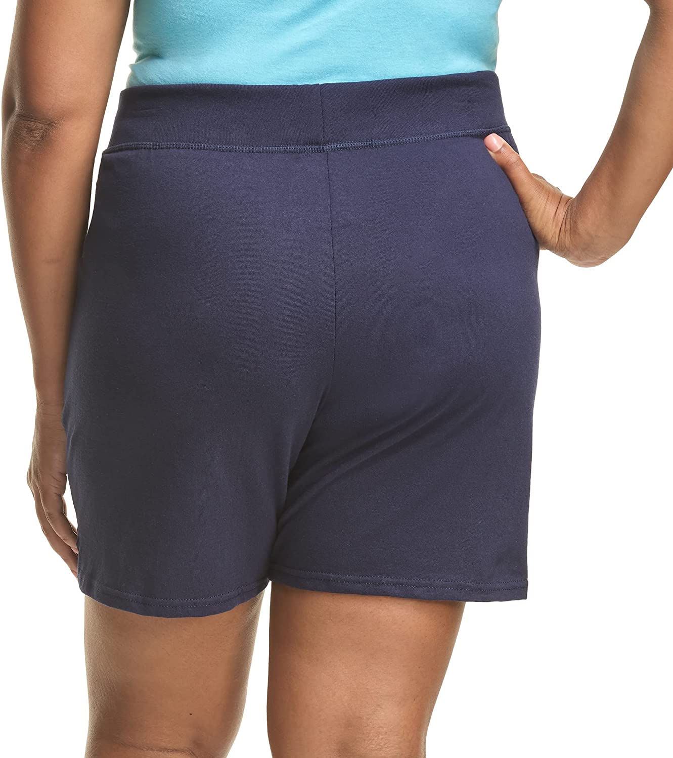 Just My Size by Hanes Cotton Jersey Shorts, Women’s Cotton Shorts, Women’s Tagless Shorts, 7" Inseam, JMS