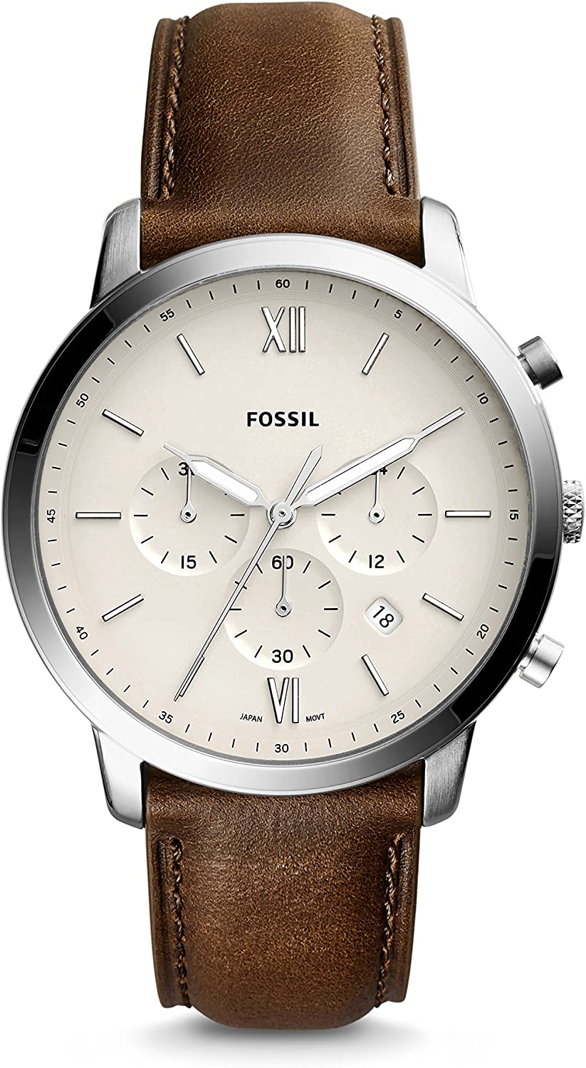 Fossil Men's Neutra Stainless Steel Quartz Chronograph Watch