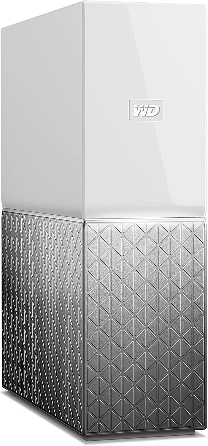 WD 4TB My Cloud Home Personal Cloud - WDBVXC0040HWT-NESN, Single Drive, White