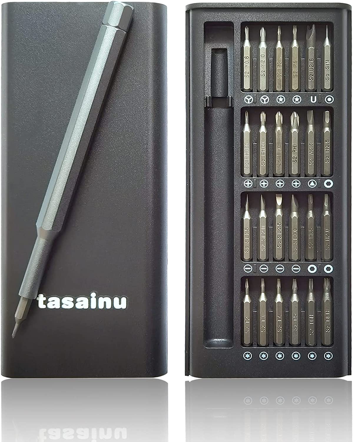 24 in 1 Small Screwdriver Sets, Precision Screwdriver Set for Electronics, Magnetic Mini Screwdriver Set, Micro Screwdriver Kit For Repairing Eyeglasses Watches Electronics Computer