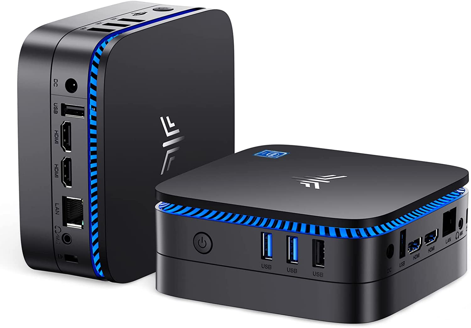KAMRUI AK1 Pro Mini PC, Intel 11th Gen N5105(up to 2.9GHz) Mini Desktop Computers Windows 11 Pro, 8GB RAM/256GB M.2 SSD Micro Computer Tower Support 4K UHD, Dual Wi-Fi, BT 4.2 for Business Home Office