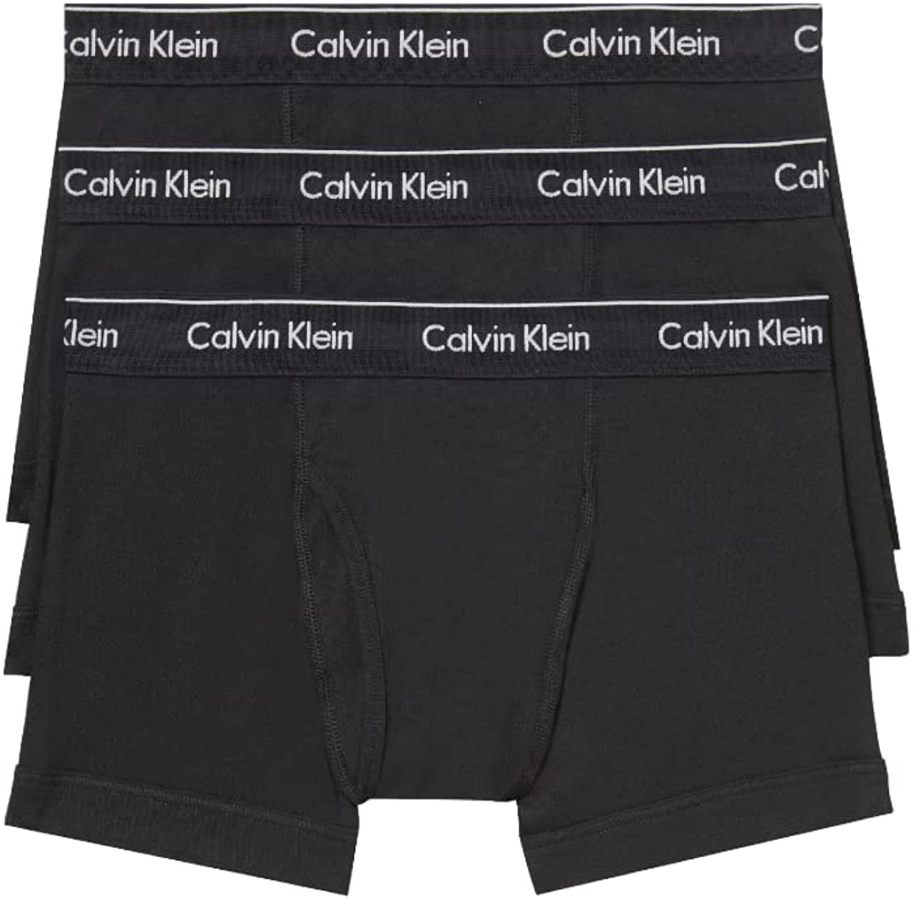 Calvin Klein Men's Cotton Classics 3-Pack Trunk