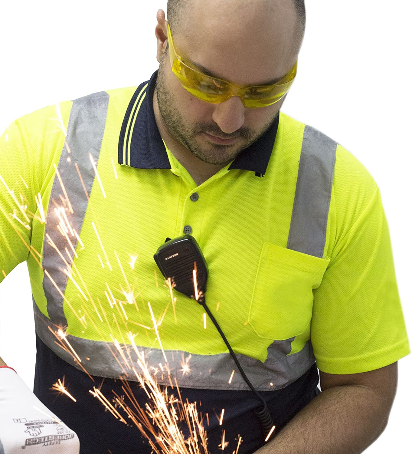 JORESTECH Eyewear Protective Safety Glasses, Polycarbonate Impact Resistant Lens Pack of 12 (Clear)