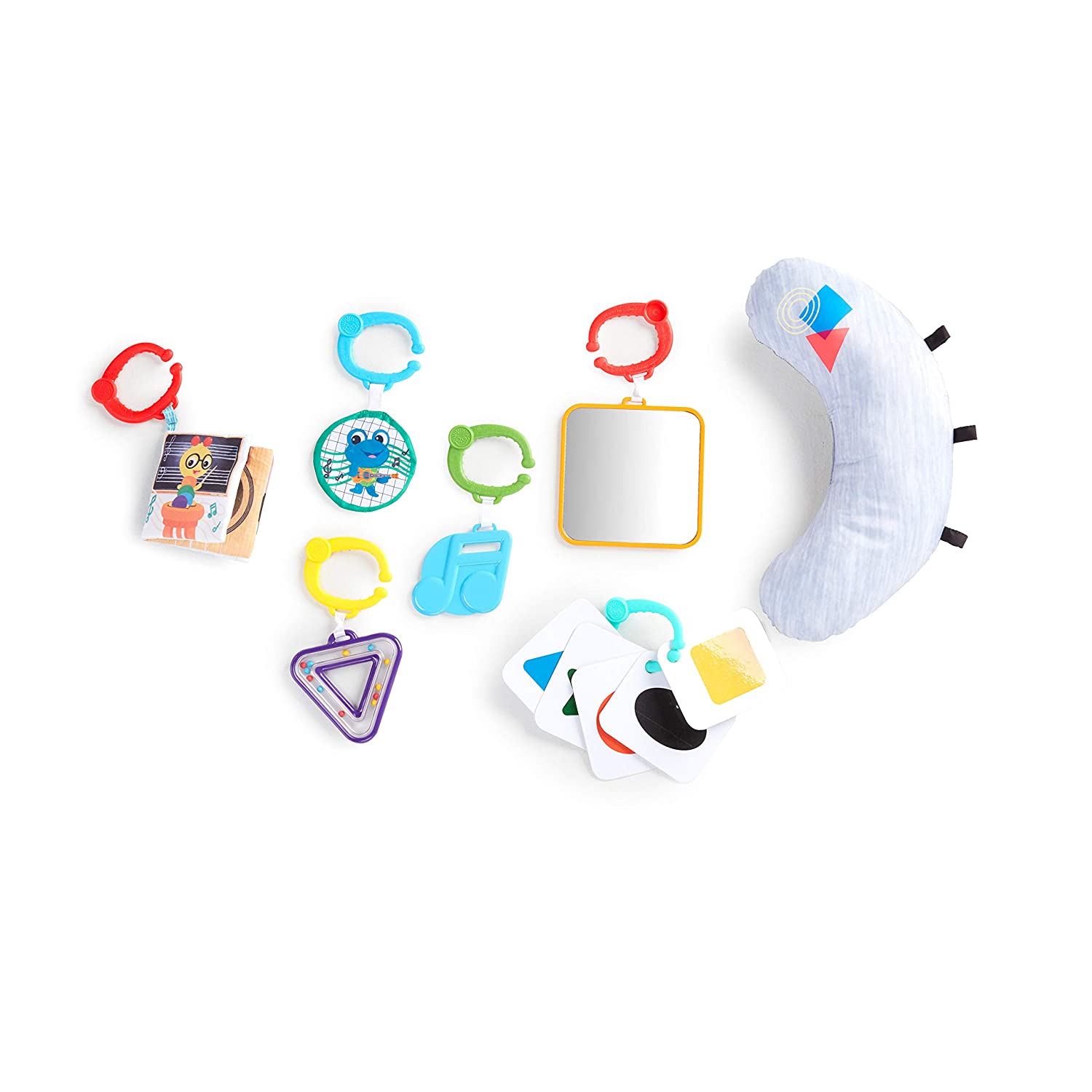 Baby Einstein 4-in-1 Kickin' Tunes Music and Language Play Gym and Piano Tummy Time Activity Mat