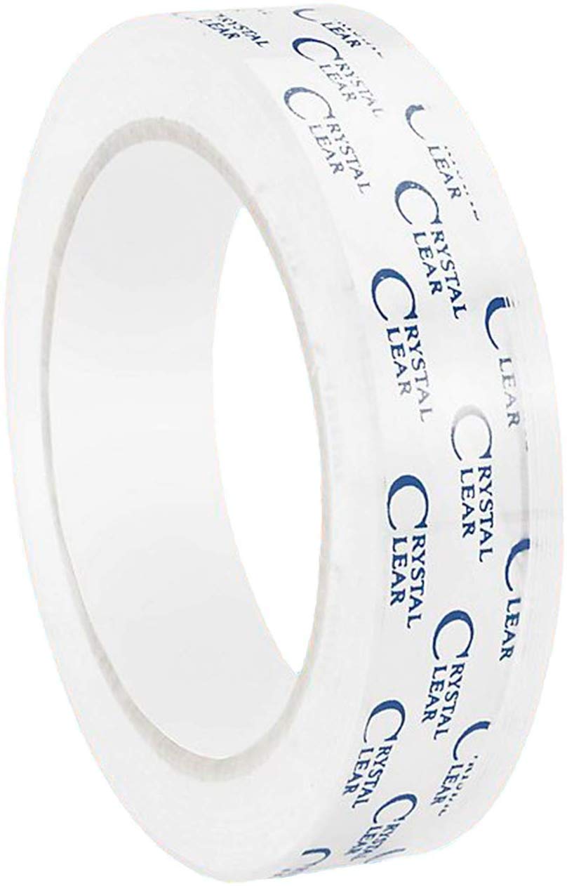 Uline 8-3/4" x 2,592" (72 yds) Crystal Clear Transparent Tape, Fits 3" Core (S-3274)