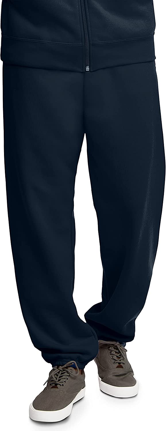 Fruit of the Loom Eversoft Fleece Sweatpants with Pockets, Moisture Wicking & Breathable, Sizes S-4X