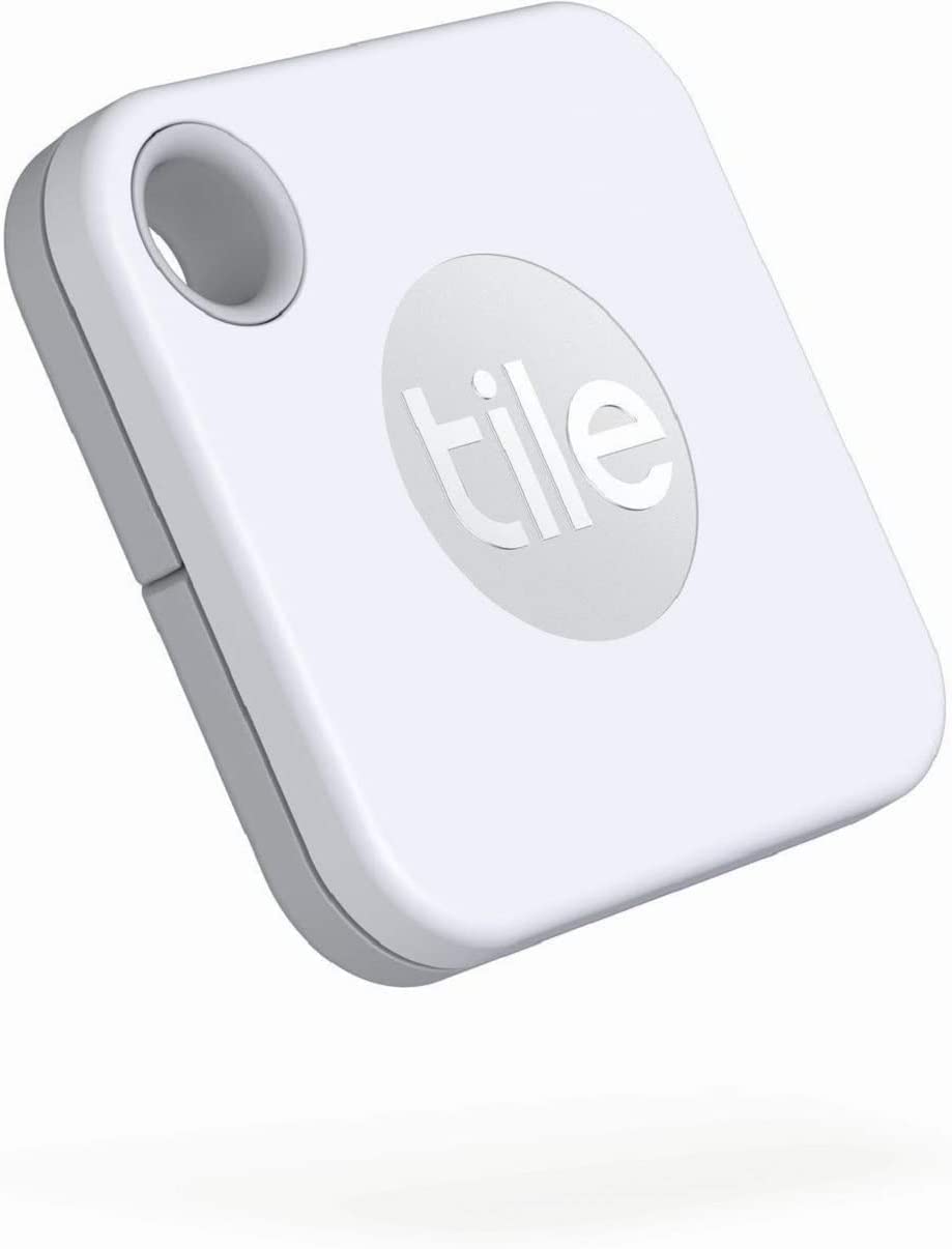 Tile Mate (2020) 1-pack - Bluetooth Tracker, Keys Finder and Item Locator for Keys, Bags and More; Water Resistant with 1 Year Replaceable Battery