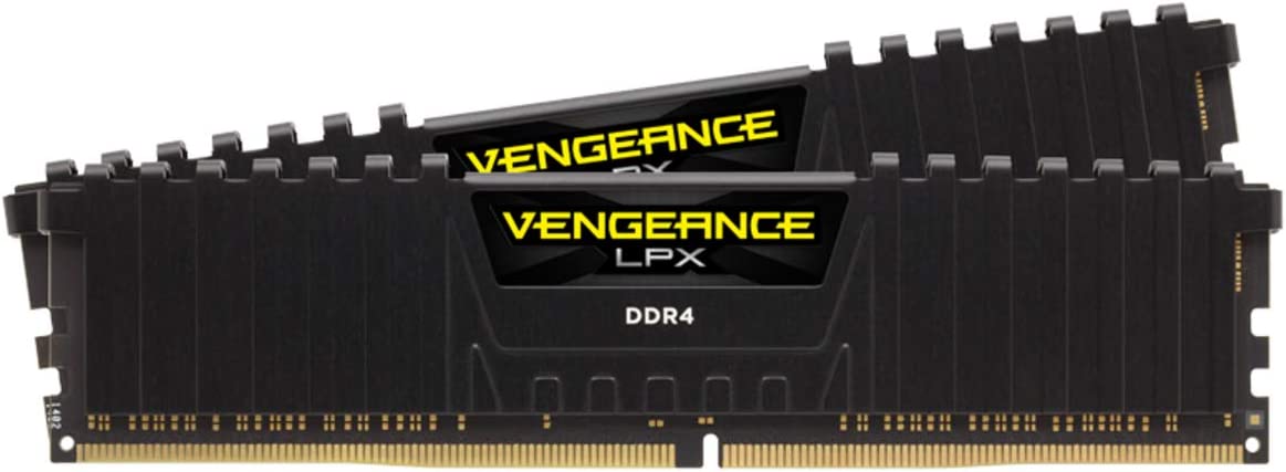 Corsair Vengeance LPX 32GB (2 X 16GB) DDR4 3600 (PC4-28800) C18 1.35V Desktop Memory - Black