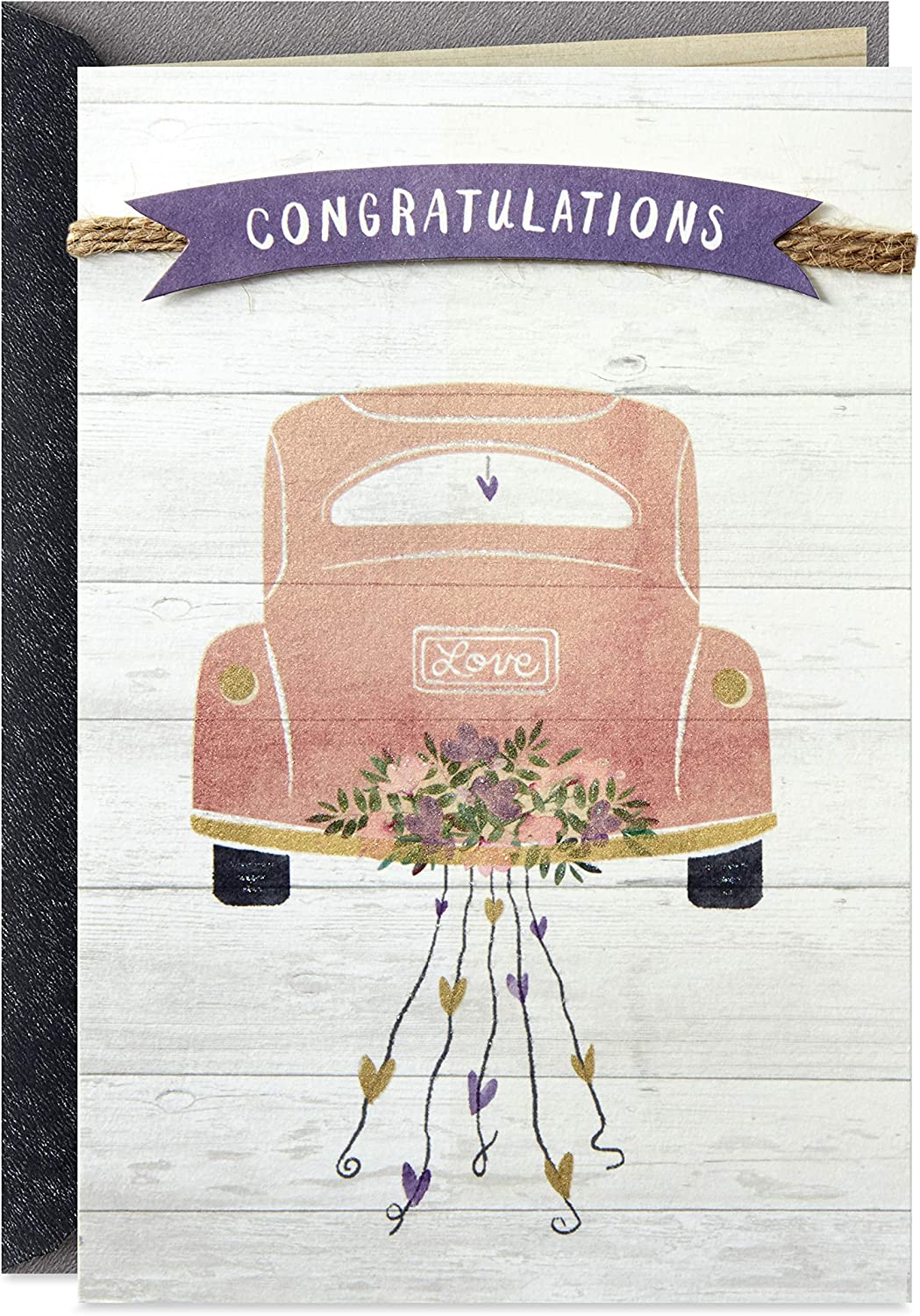 Hallmark Wedding Card, Bridal Shower Card, or Engagement Card (Enjoy the Journey)