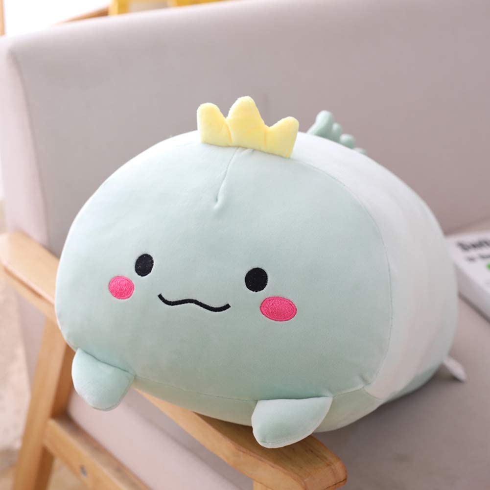 Jensquaify Dinosaur Plush Hugging Pillow, Dinosaur Stuffed Animals Toys Soft Body Pillow, 23.6"